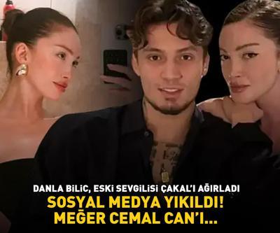 Beşiktaşın yıldızı Emirhan Topçu ile aşk yaşadığı iddia edilmişti Danla Bilic eski sevgilisi Çakalı ağırladı Meğer Cemal Canı...