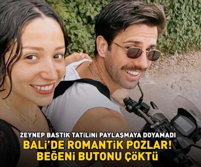 Romantik pozlar Eski Survivor Serkay Tütüncü ile Zeynep Bastık, Balide aşka geldi