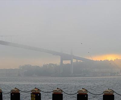 SON DAKİKA İstanbul Boğazında gemi trafiğine sis engeli