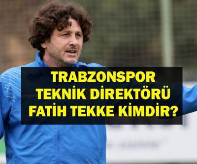 Fatih Tekke Kimdir Trabzonspor Yeni Teknik Direktörü Fatih Tekke Kaç Yaşında, Nereli Şenol Güneşin Yerine Geldi