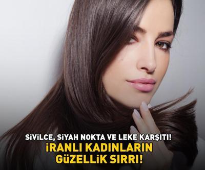 SİVİLCE, SİYAH NOKTA VE LEKE KARŞITI İranlı kadınların güzellik sırrı: Cildi bebek gibi yapıyor