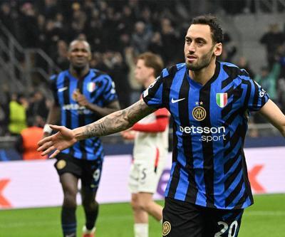 Hakan Çalhanoğlu attı; Inter, Şampiyonlar Liginde çeyrek finale yükseldi
