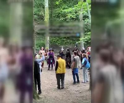 BU DA KAHKAHA YOGASI RİTÜELİ Palyaço, cadı, hayvan kostümleri...