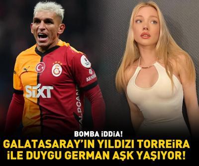 BOMBA İDDİA Galatasarayın yıldızı Lucas Torreira ile Duygu German aşk yaşıyor