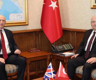 Bakan Güler, İngiliz mevkidaşı Healey ile bir araya geldi