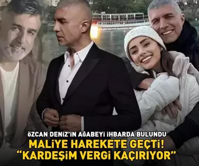 İnceleme başlatıldı Özcan Denizin ağabeyi ihbarda bulundu: KARDEŞİM VERGİ KAÇIRIYOR