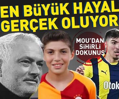 Ve hayali gerçek oluyor Galatasaray kaybetti Fenerbahçe kazandı Mourinho’dan Yusuf Akçiçek’e sihirli dokunuş