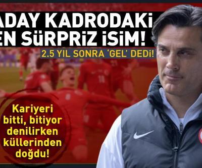 A Milli Takım aday kadrosunda en sürpriz isim Montella şaşırttı: 2,5 yıl sonra yeniden davet edildi