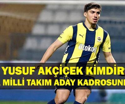 YUSUF AKÇİÇEK KİMDİR Milli Takım  Aday Kadroya Alınan Yusuf Akçiçek Kaç Yaşında, Nereli, Hangi Mevkide Oynuyor İlk Kez Çağırıldı