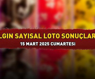 ÇILGIN SAYISAL LOTO SONUÇLARI AÇIKLANDI 15 MART 2025 | 682.673.550 TL büyük ikramiyeli Çılgın Sayısal Loto sonuçları nasıl öğrenilir