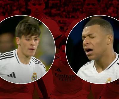 Arda Güler pas vermeyince Kylian Mbappe sinirlendi O anlar gündem oldu...