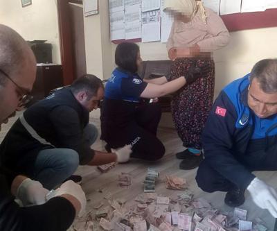 Dilencinin üstünden çıkanlar şoke etti: Ekipler parayı 3 saatte ancak saydı