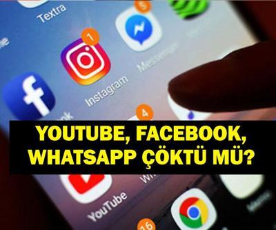WHATSAPP ÇÖKTÜ MÜ WhatsApp, Youtube, Facebook çöktü mü Youtube, Facebook ve WhatsAppa Neden Girilemiyor, Mesajlar Neden İletilmiyor