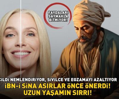 UZUN YAŞAMIN SIRRI İbn-i Sina asırlar önce önerdi Süte 5 adet eklemek yetiyor Cildi nemlendiriyor; sivilce, akne ve egzamayı azaltıyor