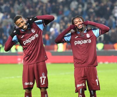 Trabzonsporda Simon Banza ve Muhammed Cham skor yükünü taşıyor