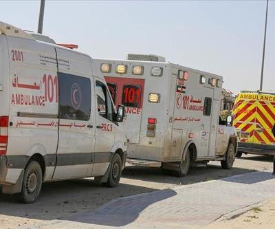 Filistin Kızılayı: İsrail, Refahta ambulansları kuşatma altında aldı