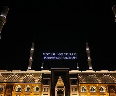 Bin aydan daha hayırlı Kadir Gecesi bugün idrak edilecek