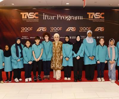 Emine Erdoğan, New York’ta Sıfır Atık Sergisi’ni ziyaret etti