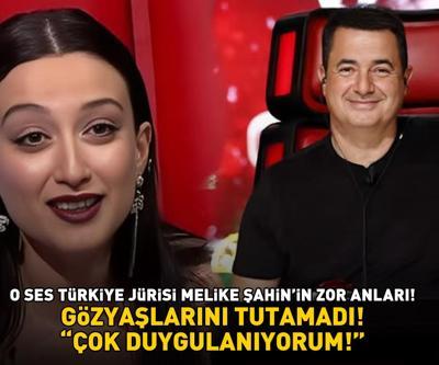 O Ses Türkiye jürisi Melike Şahin gözyaşlarını tutamadı DUYGU DOLU ANLAR