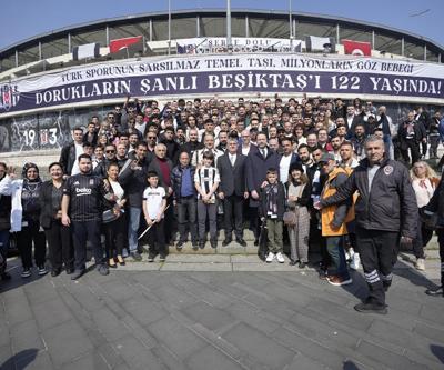 Beşiktaşta bayramlaşma töreni gerçekleştirildi