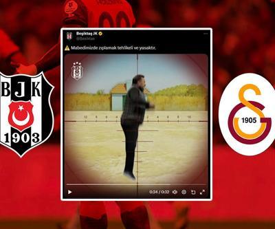 Galatasaraydan Beşiktaşın paylaşımına tepki Kaldırılmasını talep etti...