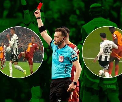 Beşiktaş - Galatasaray derbisinin hakem yorumları | Kırmızı kart kararı doğru mu Davinson Sanchezin pozisyonu penaltı mı