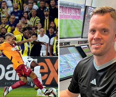 Derbinin VAR hakemi Pascal Müller, Türkiyede ilk kez görev alacak