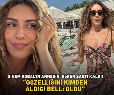 Selenanın yıldızıydı Sinem Kobalın annesini gören şaştı kaldı GÜZELLİĞİNİ KİMDEN ALDIĞI BELLİ OLDU