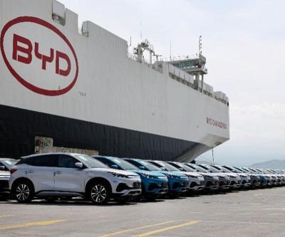 BYDnin dev araç gemisi BYD CHANGZHOU, 7 bin araçla Türkiyede