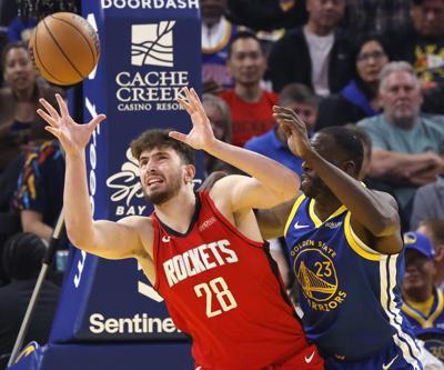 Alperen Şengünlü Rockets, Warriorsı deplasmanda mağlup etti