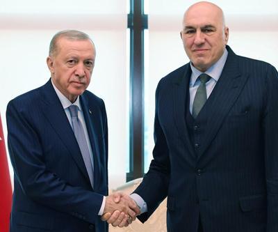 Cumhurbaşkanı Erdoğan, İtalya Savunma Bakanı Crosetto’yu kabul etti