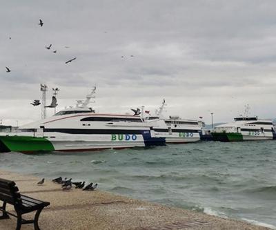 Deniz ulaşımına fırtına engeli