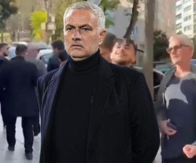 Jose Mourinhoyu sokakta gören taraftarlar gözlerine inanamadı