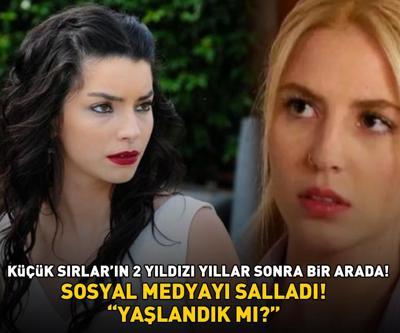 Küçük Sırların 2 yıldızı yıllar sonra bir arada Merve Boluğur ve Dilara Öztunç sosyal medyayı salladı YAŞLANDIK MI