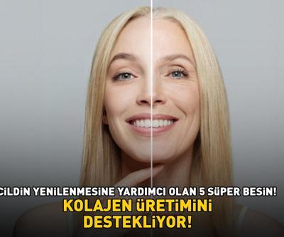 Kırışıklık, sarkma, kaz ayakları Bu 5 süper besin yaşlanma belirtilerini azaltıyor, cildi yeniliyor KOLAJEN ÜRETİMİNİ DESTEKLİYOR