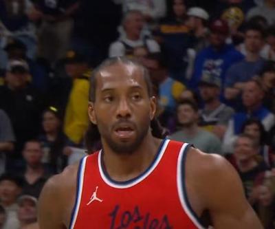 Clippers yıldızı Kawhi Leonard, Nuggets serisine denge getirdi