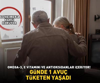 Alzheimer ve bunamaya karşı günde 1 avuç tüketin Omega-3, E vitamini ve antioksidanlar içeriyor 90 yaşını görenlerin beyin gıdası