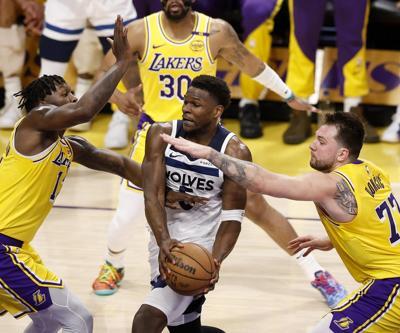 NBAde Los Angeles Lakers, Minnesota Timberwolves serisine eşitlik getirdi