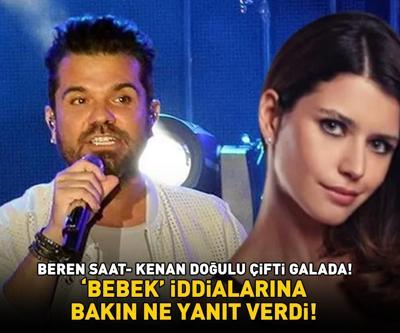 Aşk-ı Memnunun Bihteriydi Beren Saat - Kenan Doğulu çifti bebek iddialarına bakın ne yanıt verdi