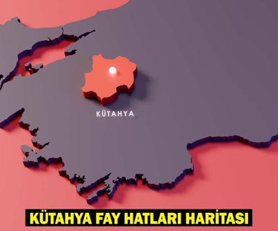 KÜTAHYA FAY HATTI HARİTASI AFAD: Kütahya fay hatları nereden geçiyor, hangi ilçelerden Kütahyada deprem riski var mı