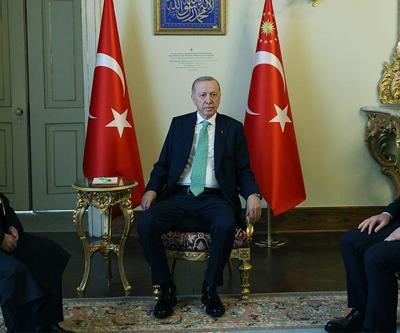 Cumhurbaşkanı Erdoğan, Anayasa Mahkemesi Başkanı Özkayayı kabul etti
