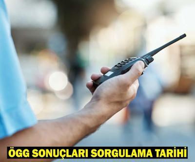 ÖZEL GÜVENLİK SINAV SONUÇLARI SORGULAMA: ÖGG sınav sonuçları açıklandı mı, ne zaman açıklanacak