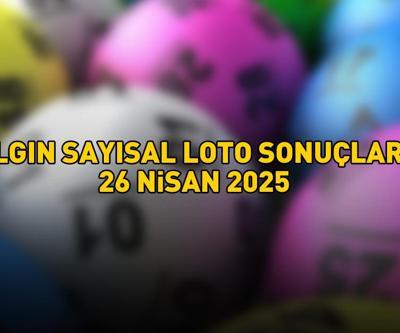 SON DAKİKA ÇILGIN SAYISAL LOTO SONUÇLARI AÇIKLANDI 26 NİSAN 2025: Çılgın Sayısal Loto sonuçları nasıl öğrenilir Sonuç sorgulama ekranı