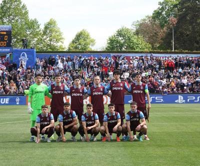 Trabzonsporun genç yıldızları, UEFA Gençlik Ligi finalinde Barcelonaya karşı
