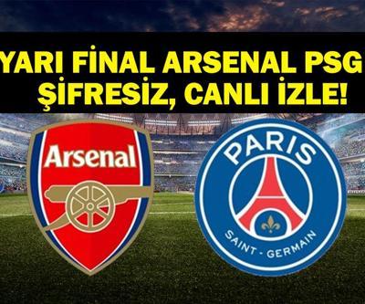 ARSENAL PSG MAÇI CANLI İZLE: UEFA Şampiyonlar Ligi Arsenal PSG Maçı Canlı İzle İşte Arsenal PSG İlk 11’ler