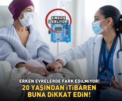 KADINLARDA SIK GÖRÜLEN KANSER TÜRÜ Sinsice ilerliyor, erken evrelerde fark edilmiyor 20 yaşından itibaren buna dikkat edin