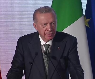 SON DAKİKA HABERİ: Cumhurbaşkanı Erdoğan İtalyada: Ticaret hedefimiz 40 milyar dolar