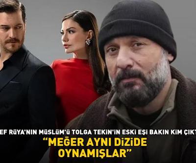 İLK KEZ DUYAN ŞAŞIRIYOR Eşref Rüya’nın Müslüm’ü Tolga Tekin’in eski eşi de kendisi gibi ünlü Meğer aynı dizide oynamışlar
