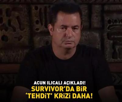 SURVIVORDA BİR TEHDİT KRİZİ DAHA Acun Ilıcalı açıkladı Ses kayıtları ifşa oldu