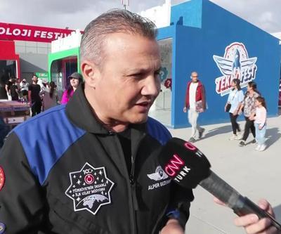 KKTC TEKNOKFESTte ilk Türk Astronot Gezeravcıya yoğun ilgi